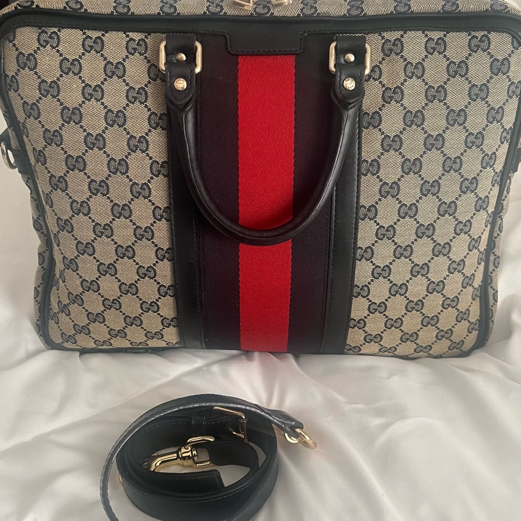 Gucci Sherry Line Laptop Bag